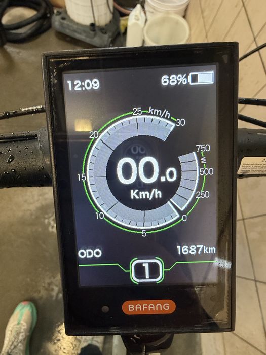 Rower elektryczny Apache Tuwam - rozmiar L - Bafang m500