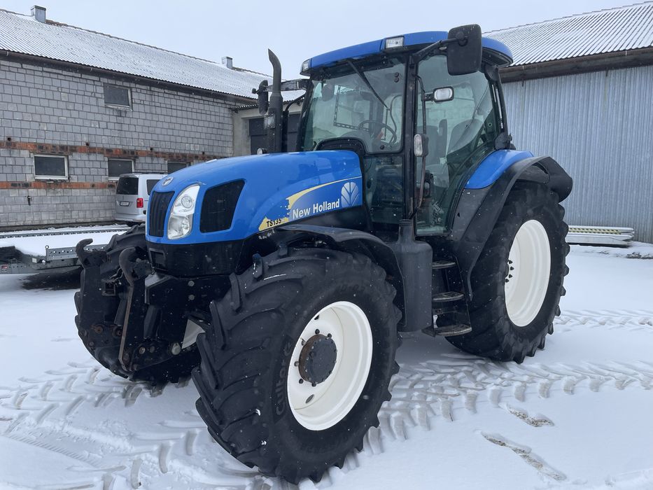New Holland TS135A pneumatyka tuz