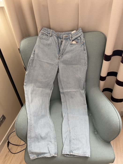 Baggy jeans H&M, розмір 34, світлі