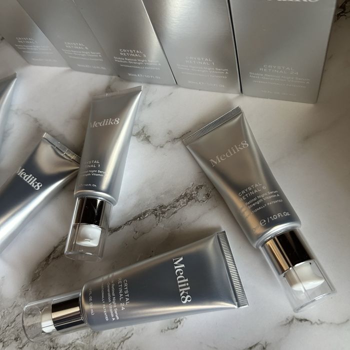 Crystal Retinal 1 3 6 10 20 24 Medik8 ретинол сироватка крем ретинал
