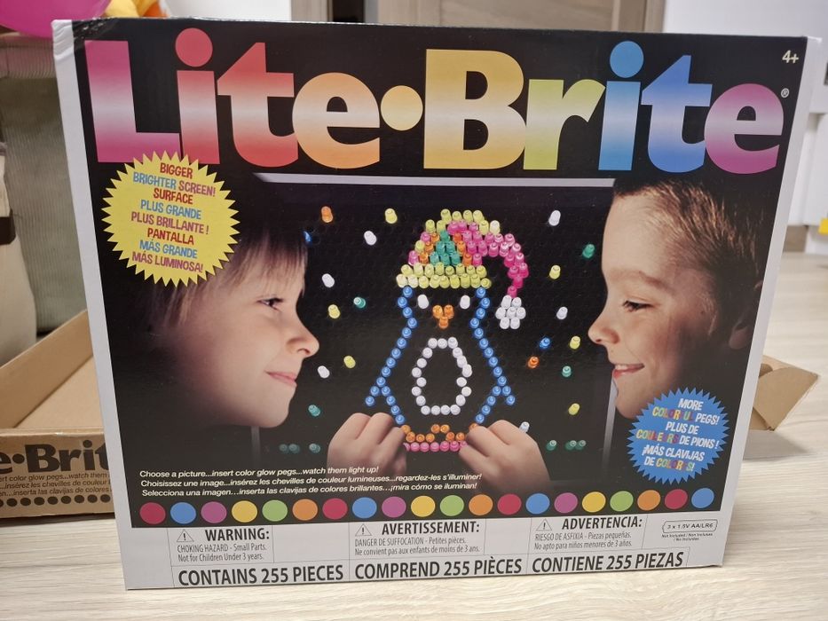 Розвиваюча мозаїка Lite-Brite Classic з шаблонами і підсвіткою