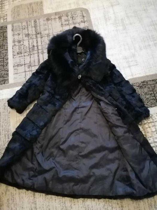 Шуба кролик-песець