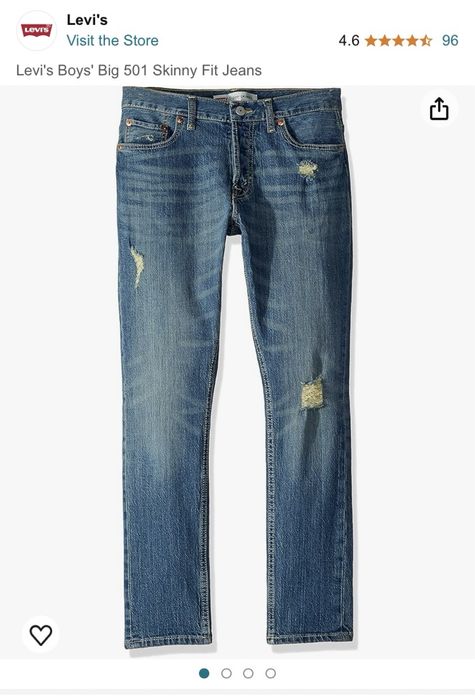 Levi‘s 501 skinny 140 на 8- 10 років джинси джинсы