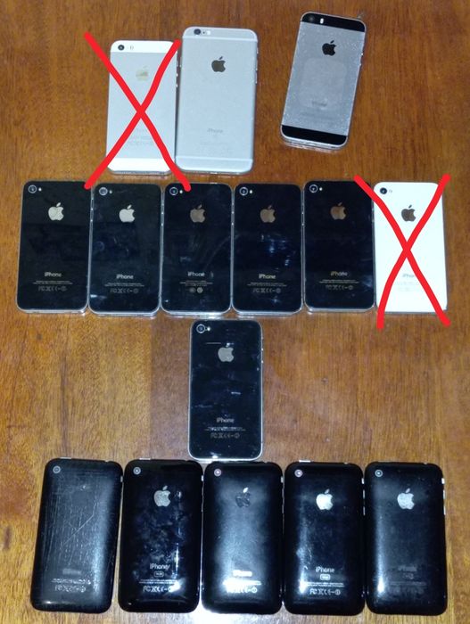 Продам IPhone 3gs, 4, 4s, 6s, se 2016