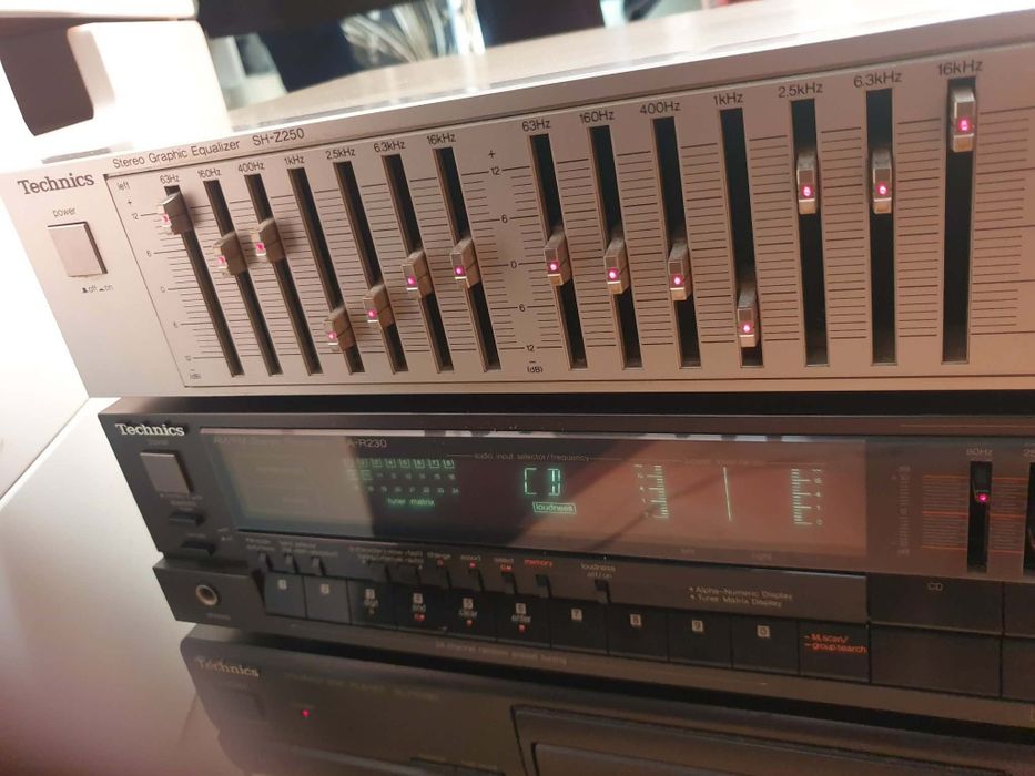Technics sh-z250 korektor graficzny