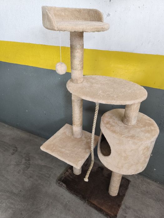 Arranhador para gatos altura 1.35