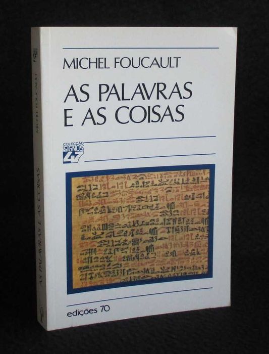Livro As Palavras e as Coisas Michel Foucault 1ª edição 2005