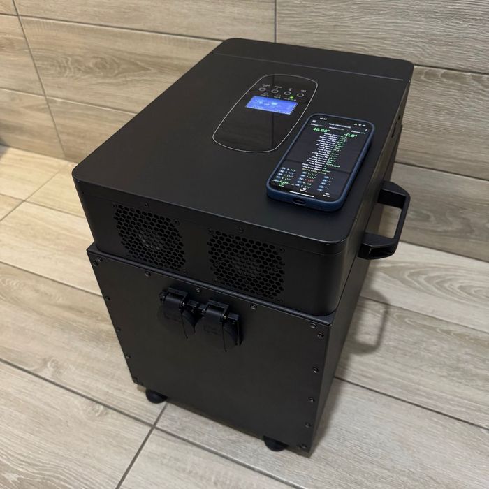 Комплект резервного живлення 6,3 кВт/год , швидка зарядка