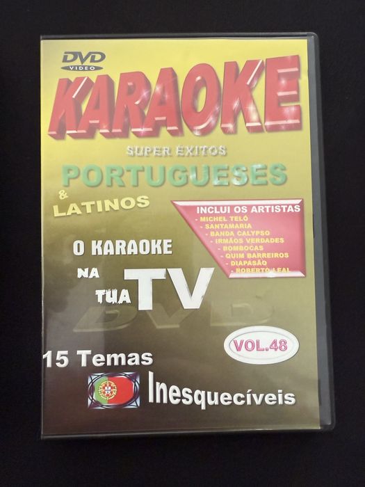 Dvds de karaoke originais
