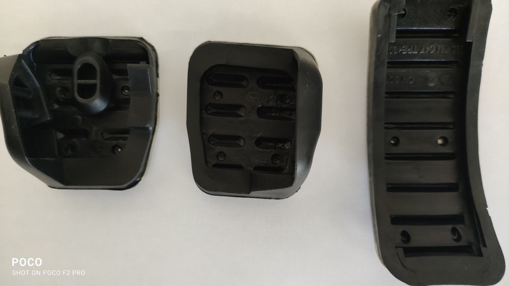 Pedais inox para VW/SEAT/Audi/SKODA