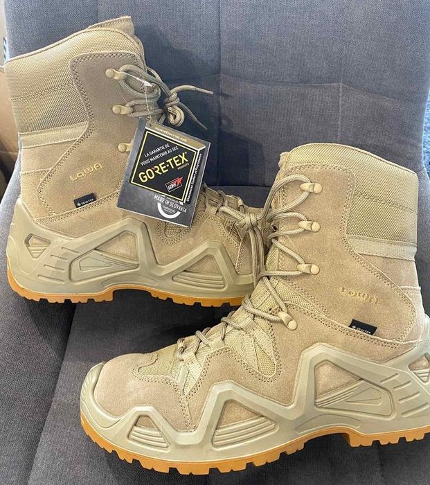‼️ Тактические берцы Lowa Zephyr GTX Hi TF в цвете койот (Coyote)