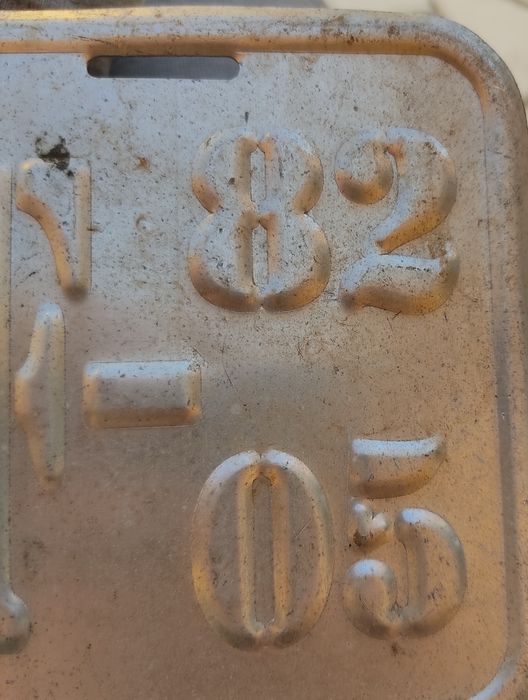 Chapa comomorativa moto clube de Faro