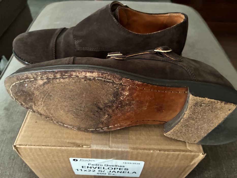 Sapatos Clássicos Fivelas Monk