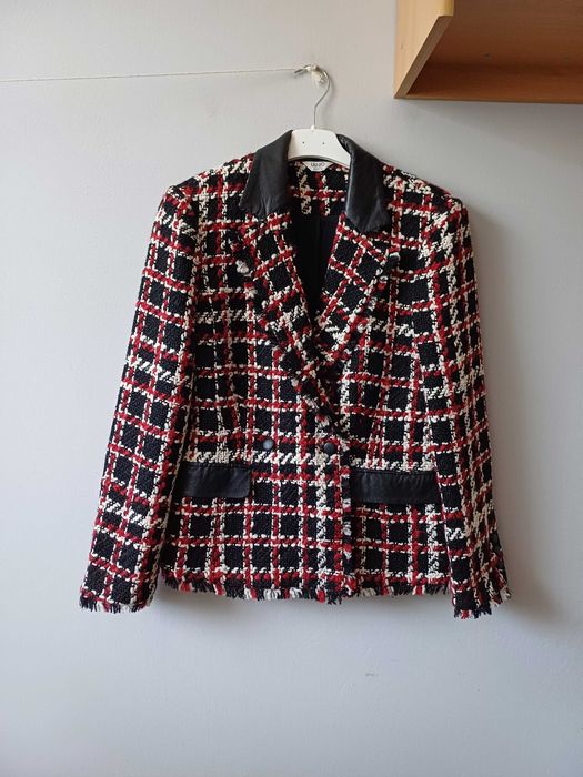 Liu Jo dzianinowy żakiet wełna rozmiar L