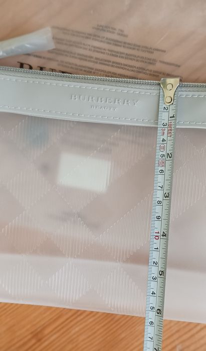 Burberry Pochete transparente.