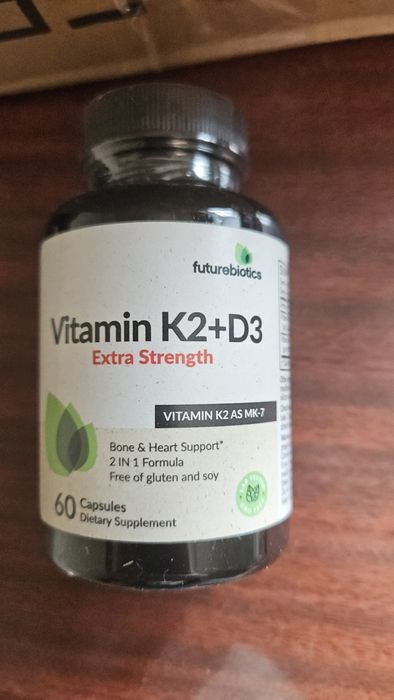 Futurebiotics Vitamin K2 + D3 60 capsules