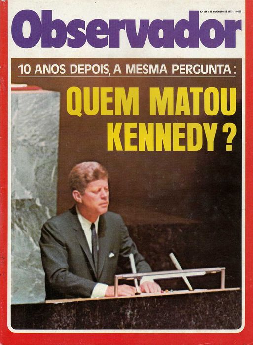 Revista Observador Nº144 - 16 de Novembro de 1973