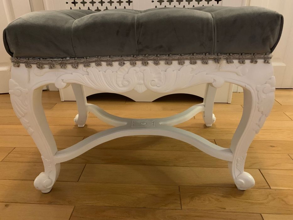 Podnóżek pufa pikowana