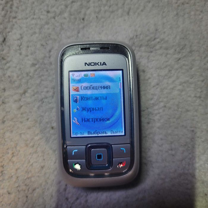 Телефон Nokia 6111,слайдер с заряд,sharp,акам хор