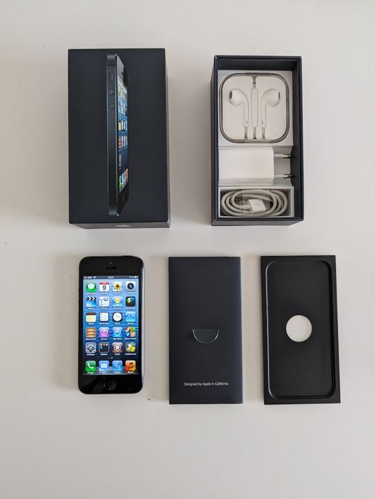 Apple iPhone 5 Preto IOS 6 para Coleção