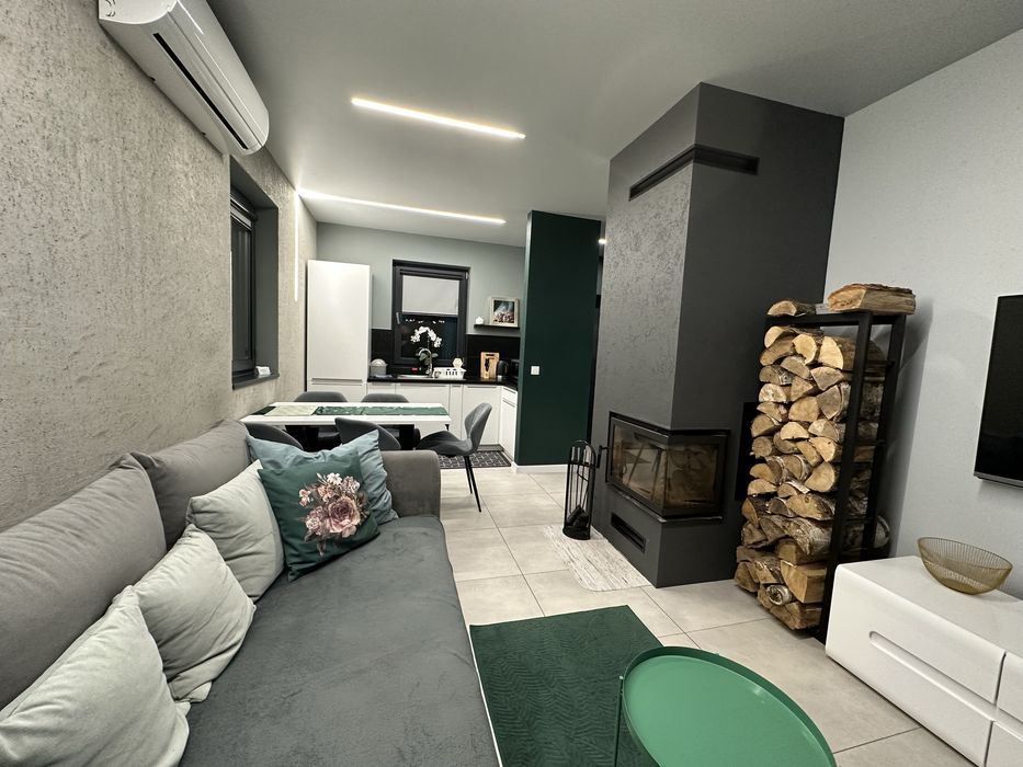 Willa pod lasem do 8 osób | 100 zł/os./doba | Jacuzzi + sauna + basen + kominek w cenie