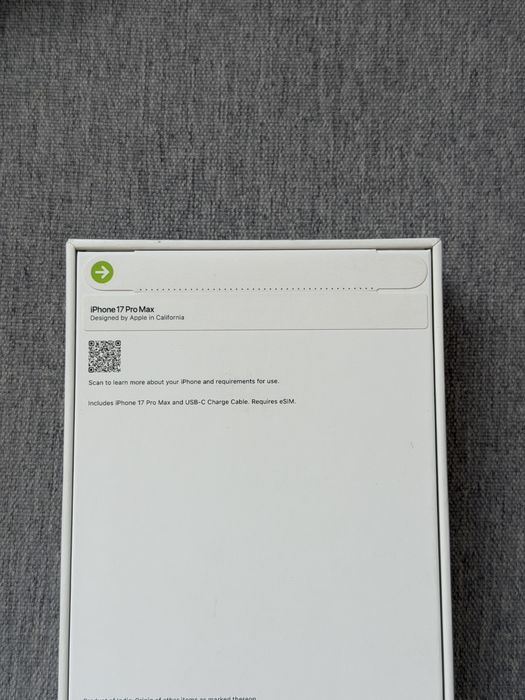 iPhone 17 Pro Max 256 GB Deep Blue