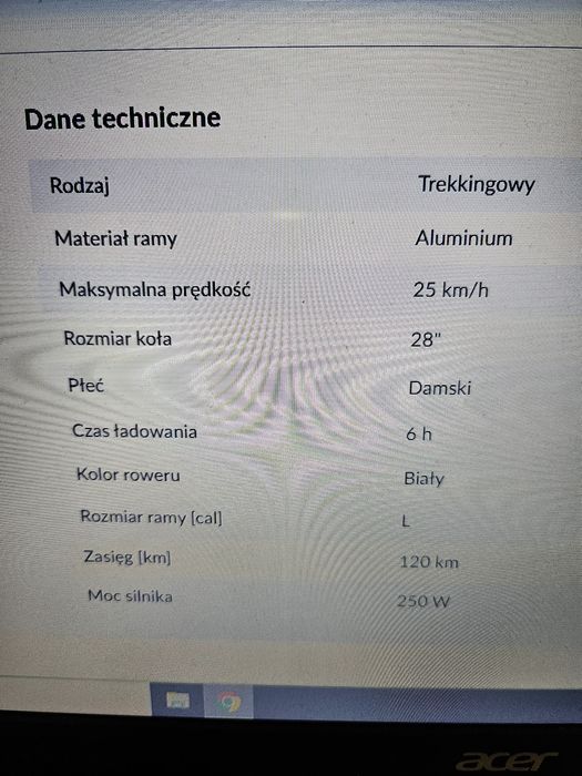 Rower elektryczny FANTOM