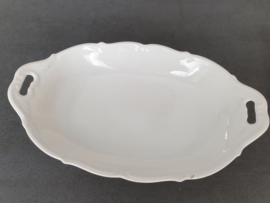 Stary Półmisek z uszkami. Z orzełkiem