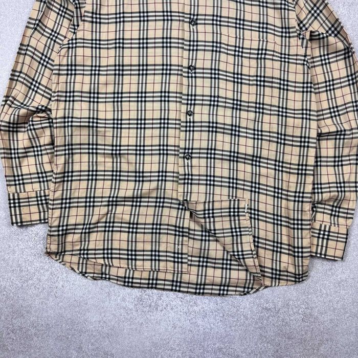 Чоловіча орігинальна вінтажна сорочка burberry london nova check