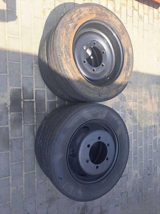 205/65R17.5 Koła Przyczepa JAK NOWE Rolnicze 205/65/17.5 4-SZT Okazja