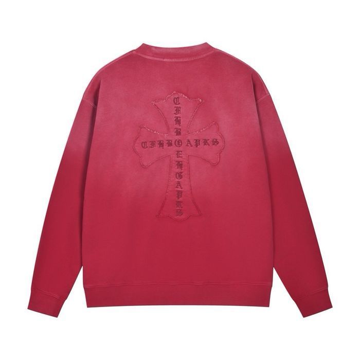 Chrome Hearts свитшот реглан батник мужской кофта худи красная