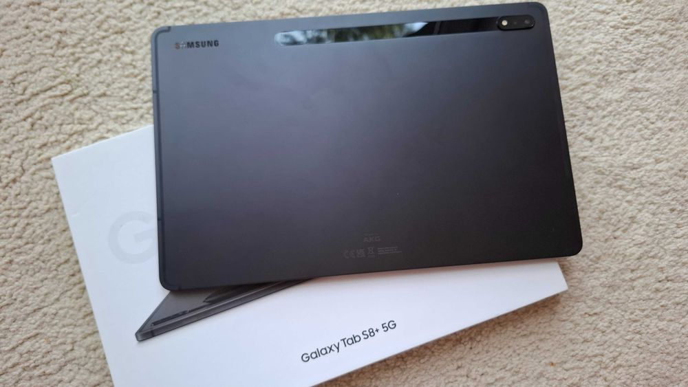 Samsung Tab S8+ PLUS 12,4" AMOLED, 120Hz modem 5G jak NOWY