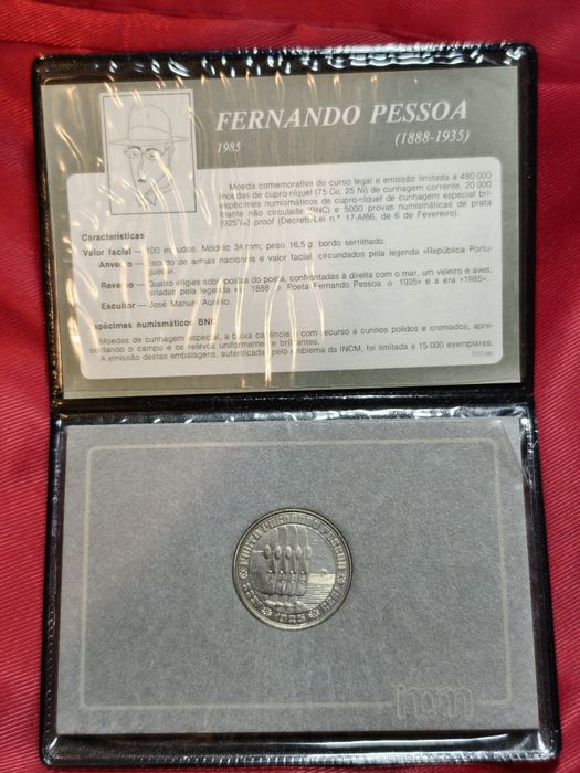 Carteira BNC Fernando Pessoa