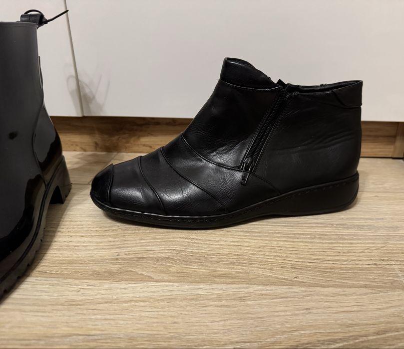 Женские полусапожки резиновые