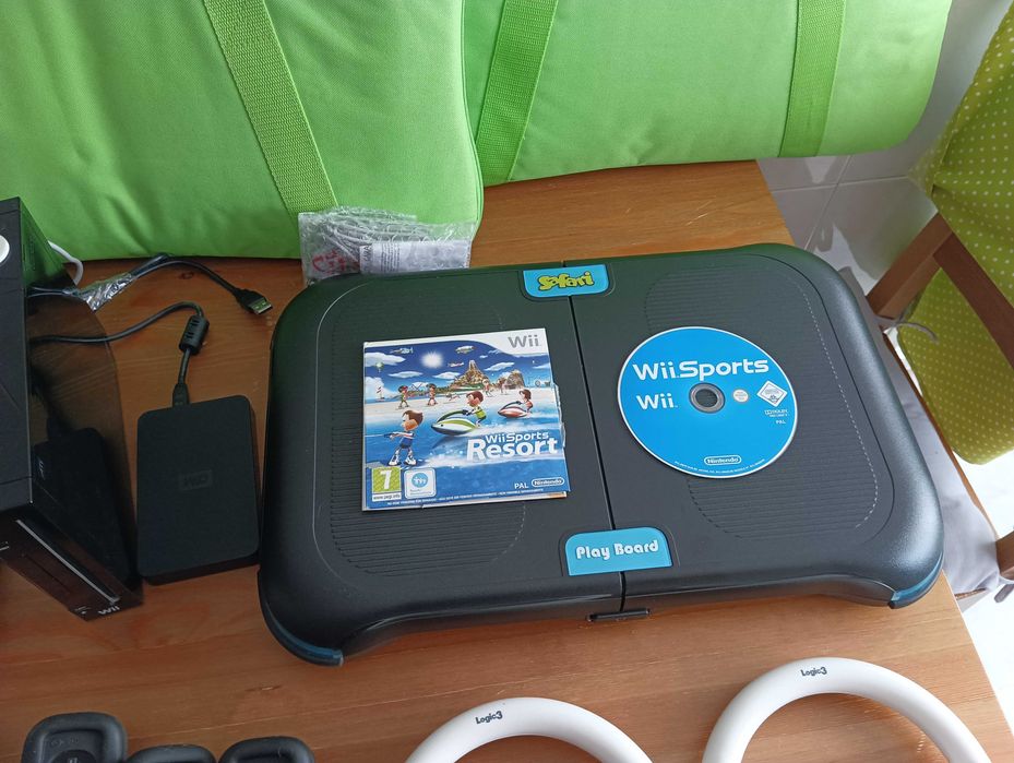 Consola WII com acessorios