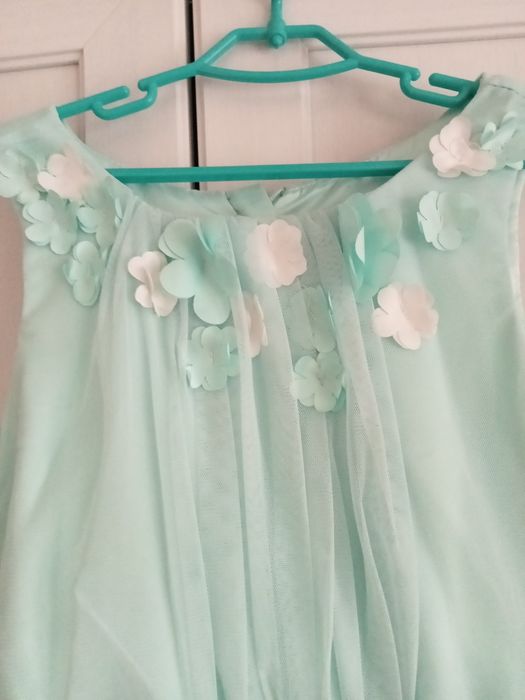 Piękna sukienka wizytowa dla dziewczynki na 7-8 lat