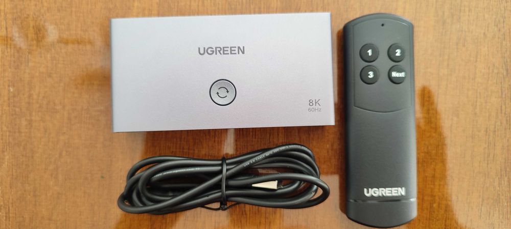 Switch 3 para 1 = HDMI 2.1 Switcher 8K 60Hz 4K120Hz