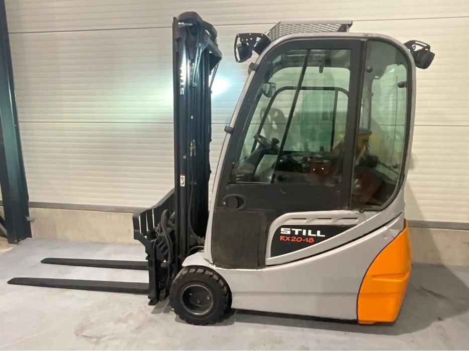 Empilhador eletrico still 18 cabinado