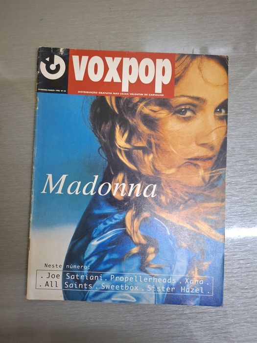 Revista antiga Madonna