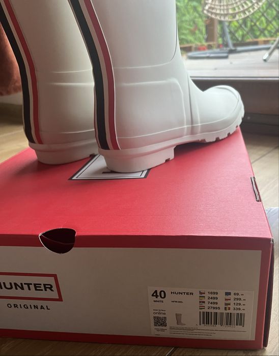 Kalosze Hunter rozm. 40