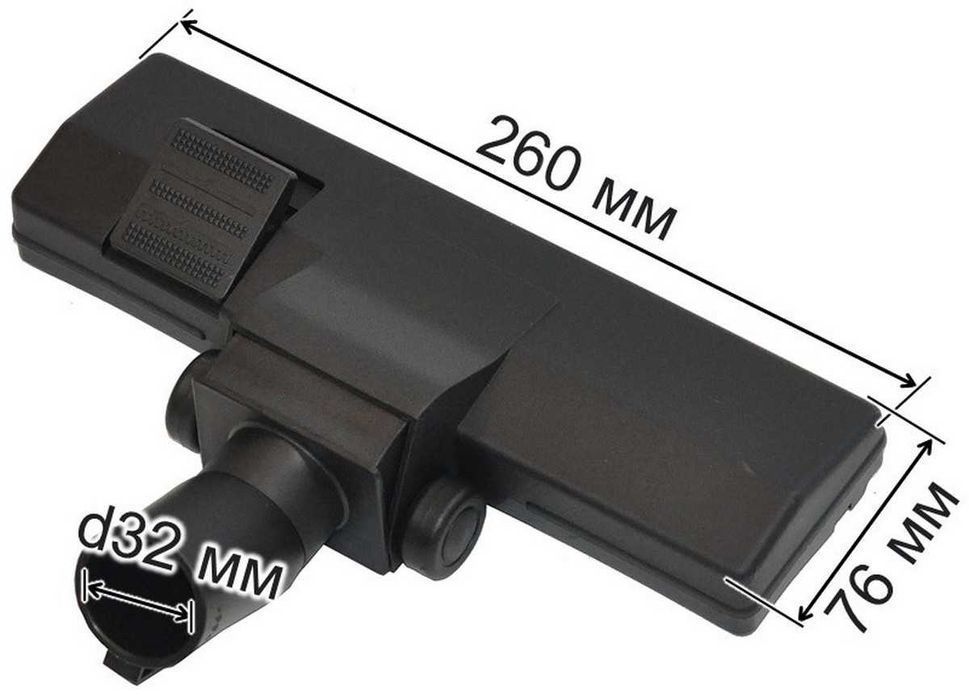 Щетка для пылесоса ковровая открытые колеса 608 d32, щк009