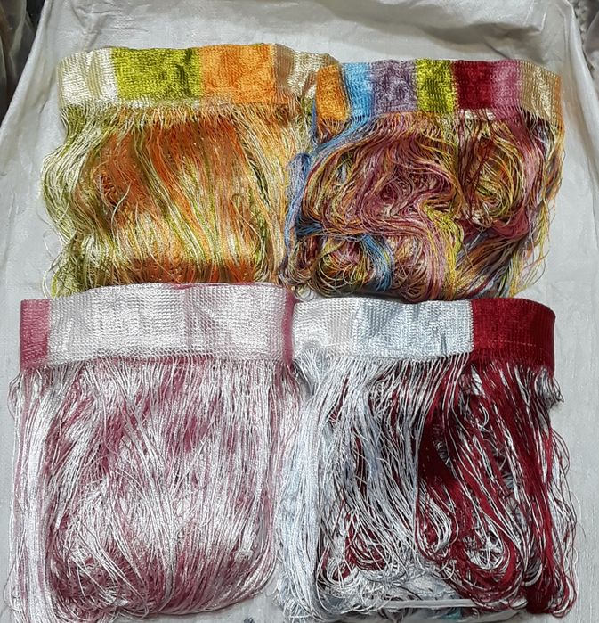 Шторы Нити Радуга без люрекса  - склад г.Киев.