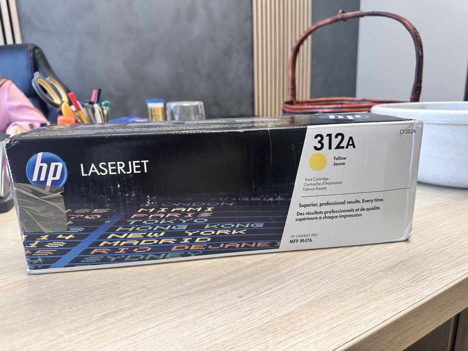 HP Toner oryginalny 312A CF382A żółty yellow
