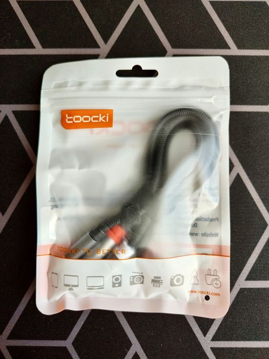 AUX HiFi аудіо кабель Toocki 2 метра, 3,5мм на 2*RCA (тюльпани)