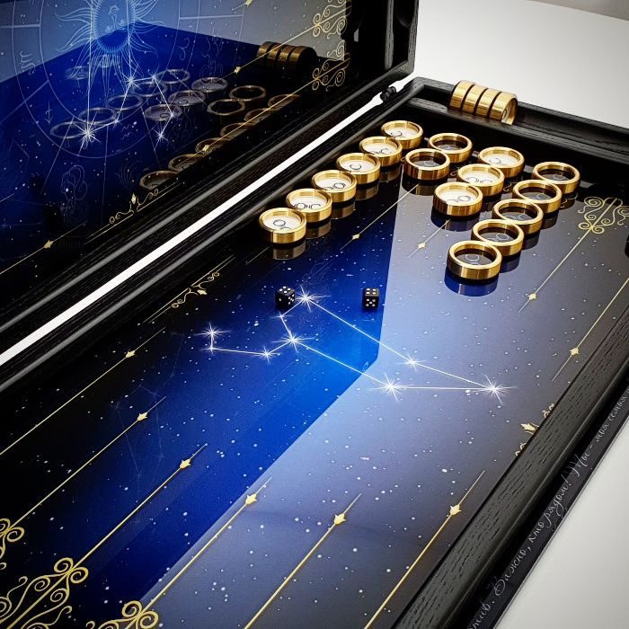 Нарды из прочного стекла + дизайн под заказ от бренда Art-limit. Нарди