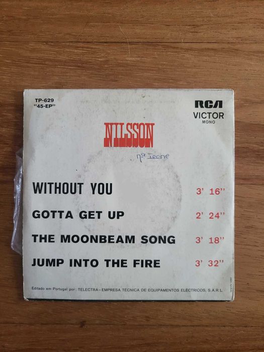 Disco Vinil | "Without You", Nilsson