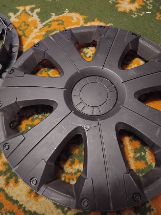 Колпаки 15" чёрный мат