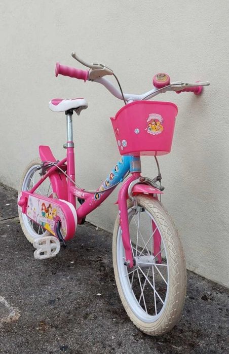 Bicicleta menina disney