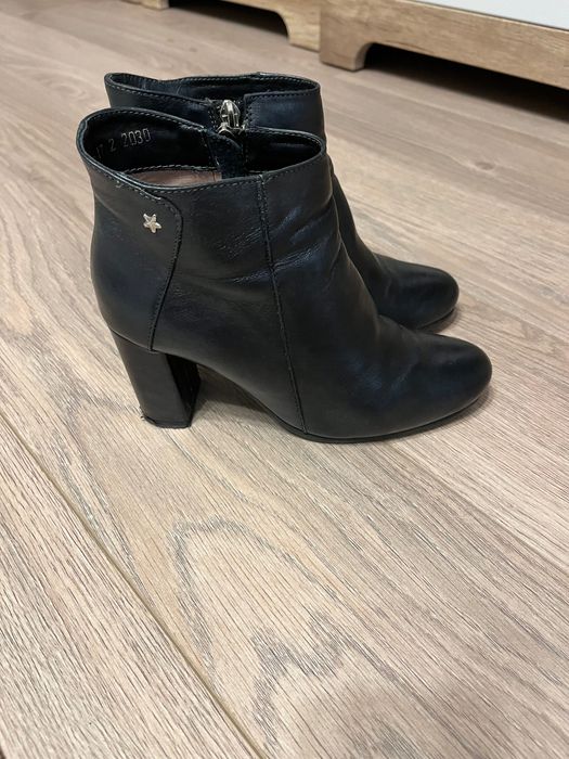 Botki skórzane firmy Oleksy