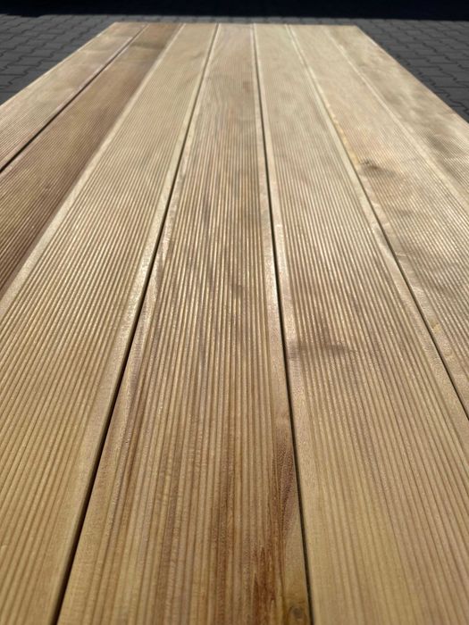 Deska Tarasowa Garapa egzotyczna ryflowana 25x145mm Fas KD